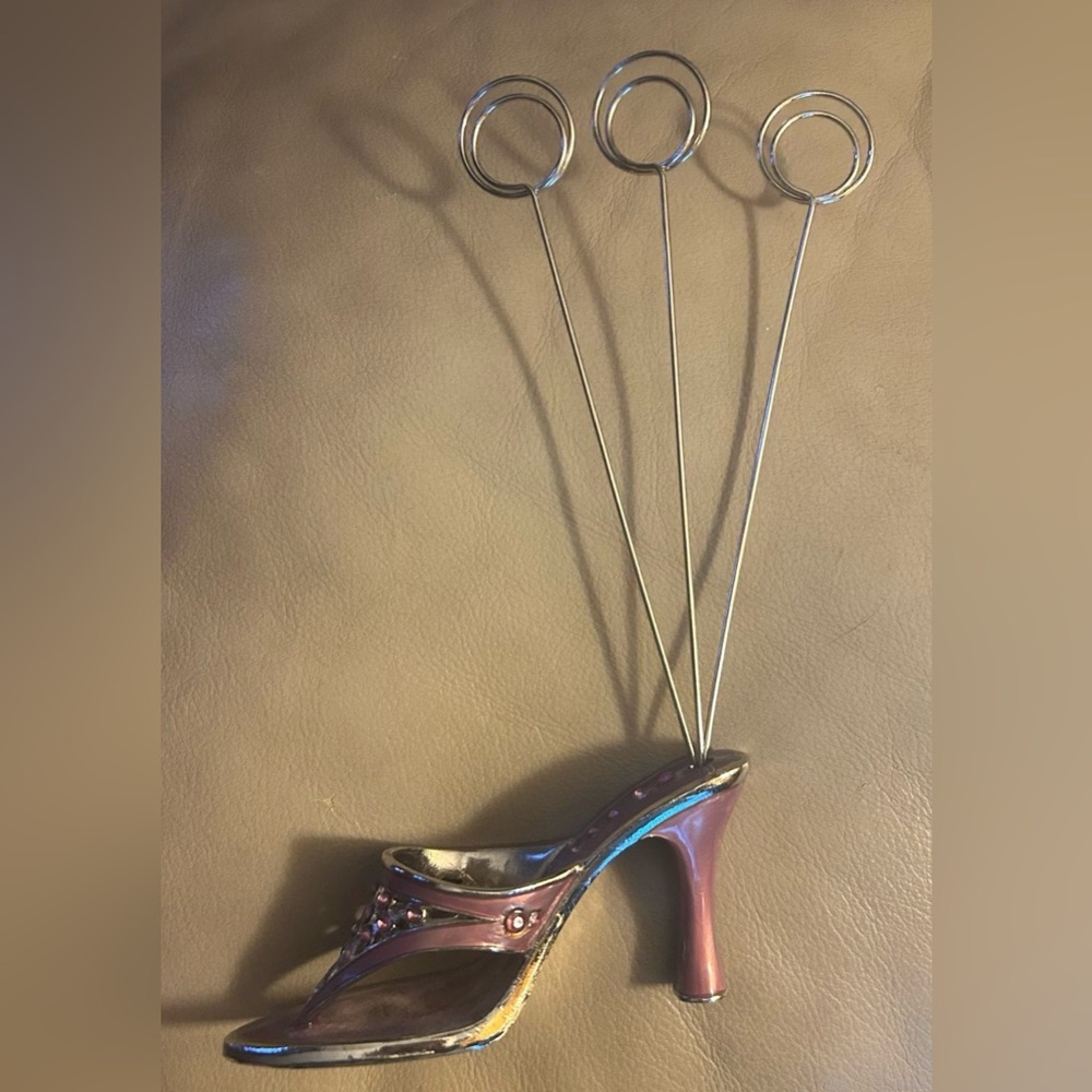 High Heel Photo Holder